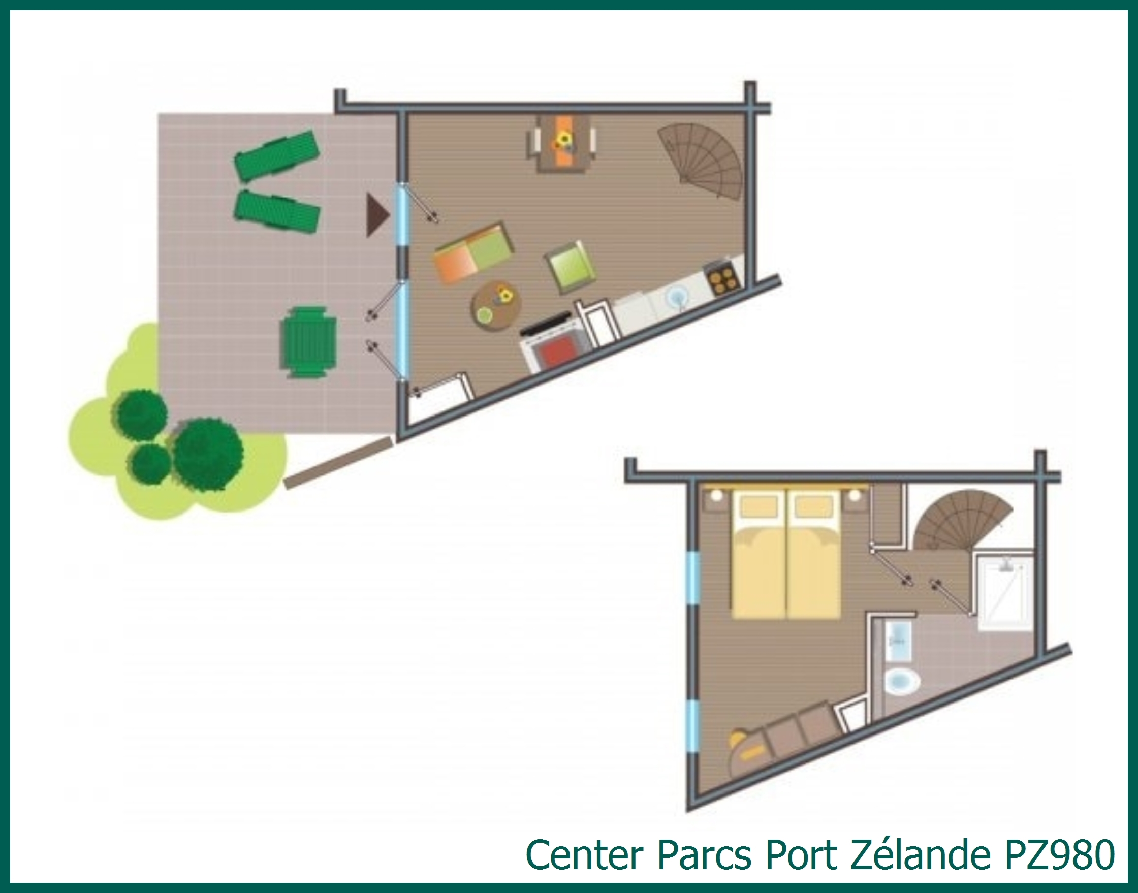 Comfort-Ferienhaus PZ980 in Port Zélande