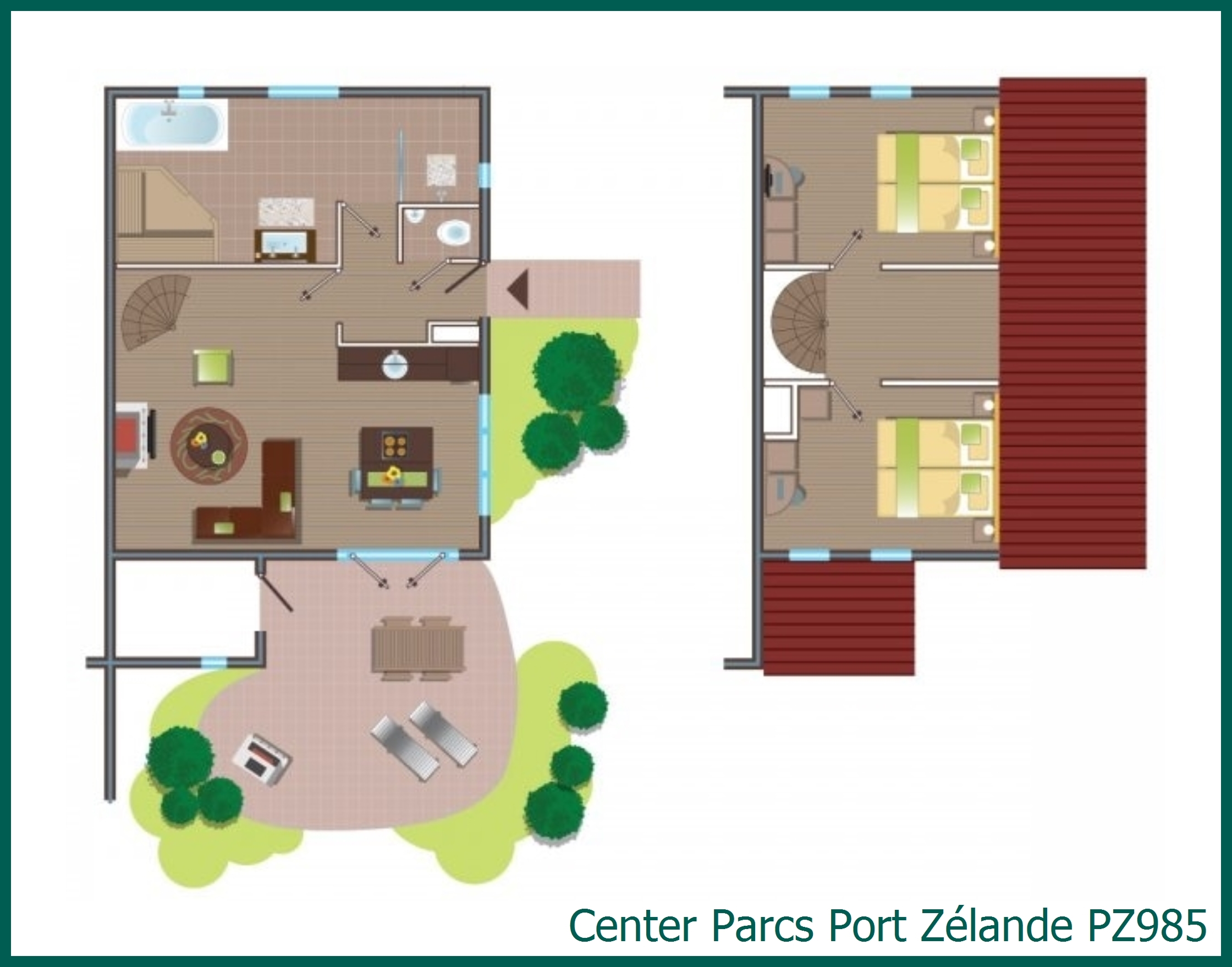 VIP-Ferienhaus PZ985 in Port Zélande