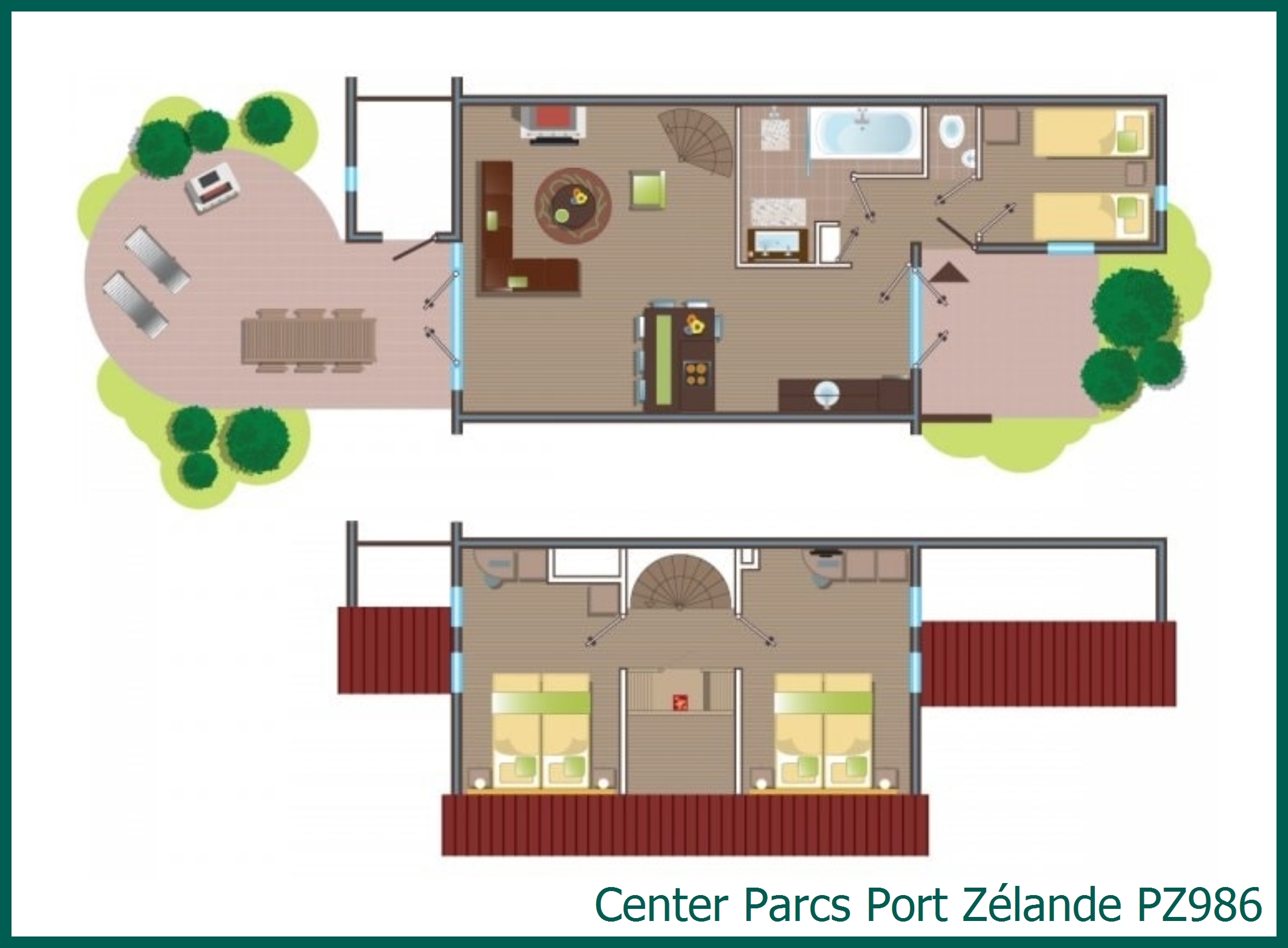 VIP-Ferienhaus PZ986 in Port Zélande