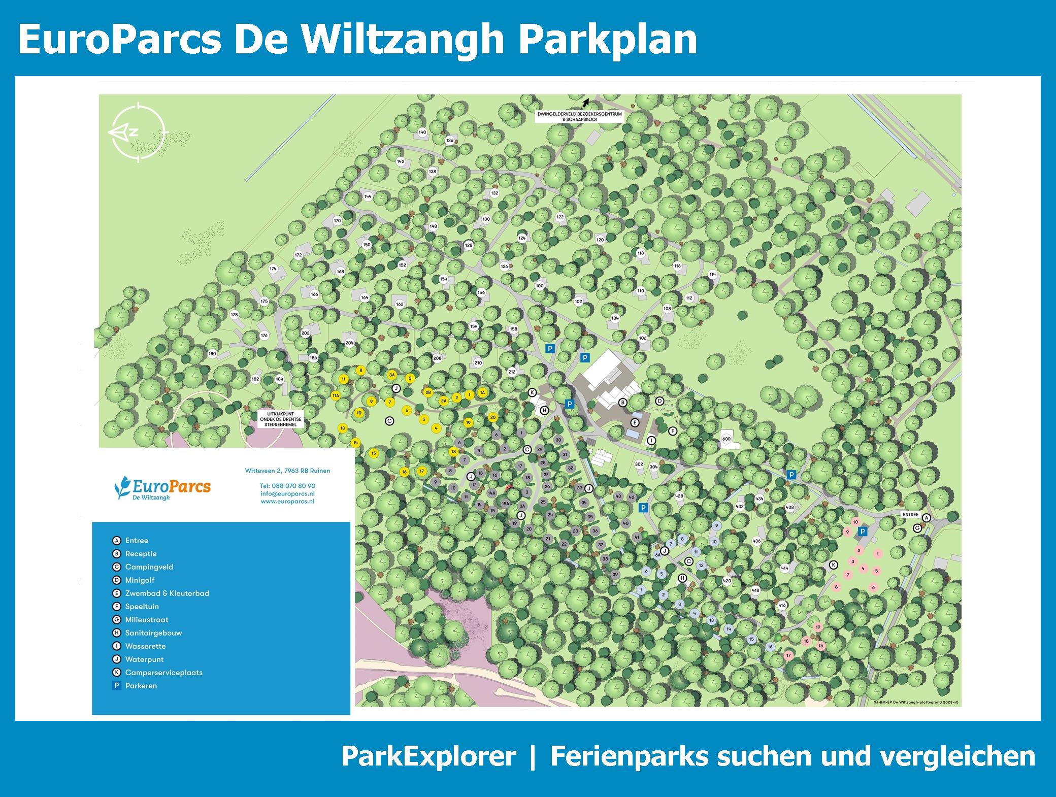 Karte und Lageplan De Wiltzangh