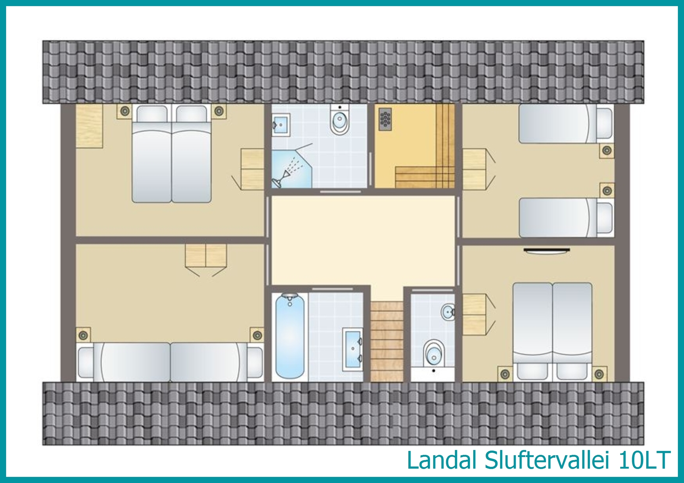 10-Personen-Ferienhaus, Barrierefrei+ 10LT in Sluftervallei