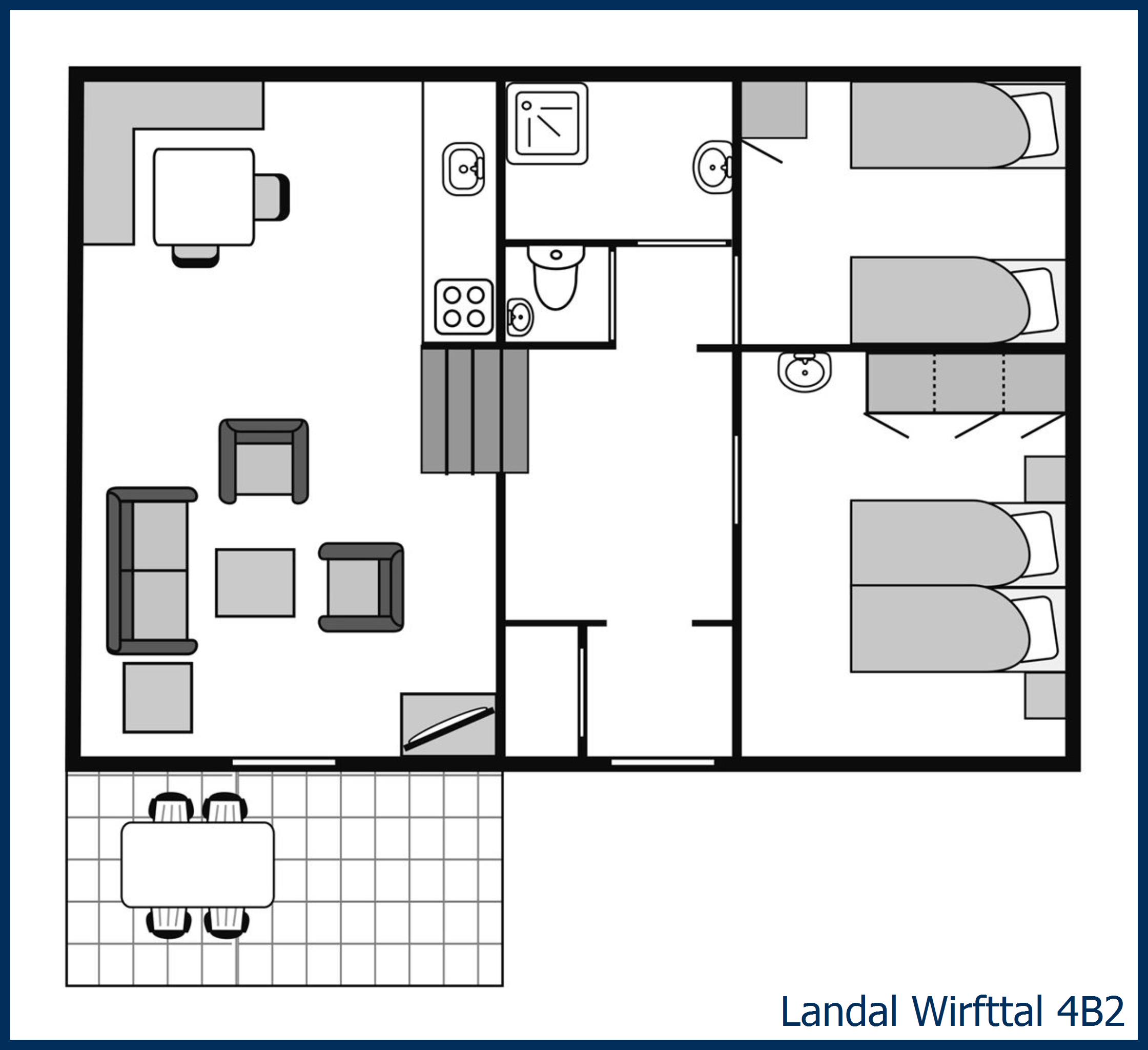 Bungalow 4B2 à Wirfttal