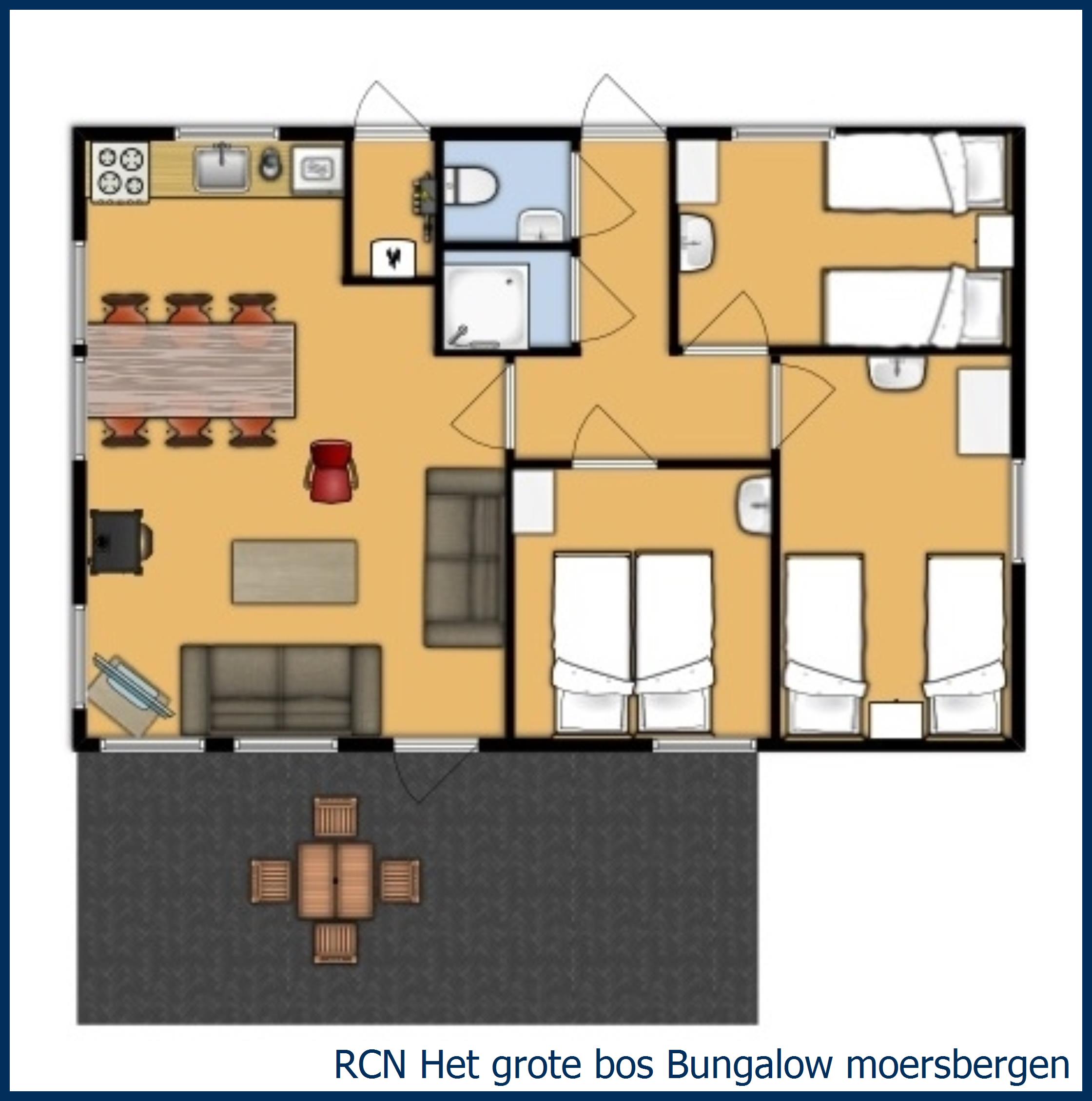 Cottage Moersbergen à Het Grote Bos