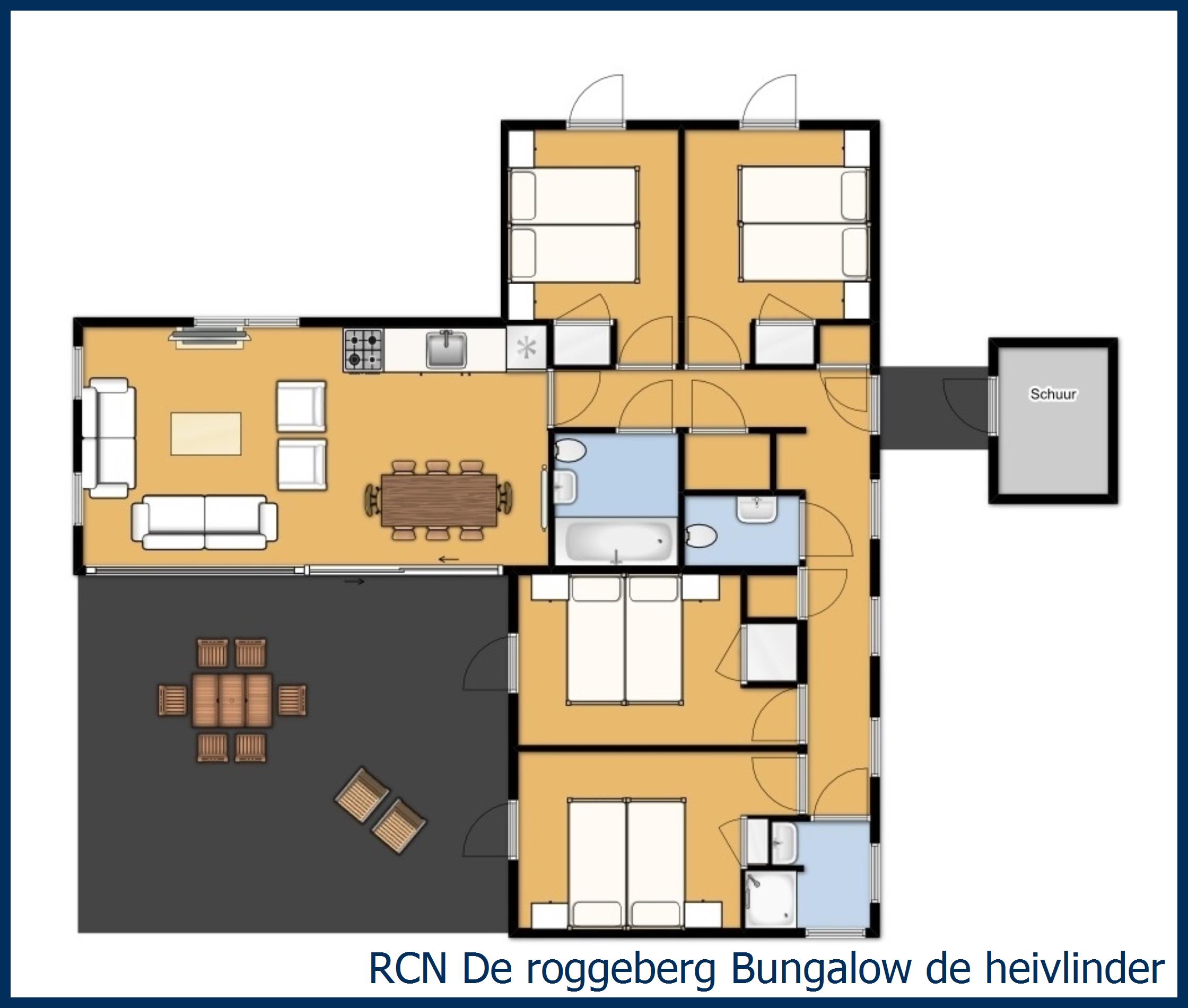 Cottage de heivlinder à De Roggeberg