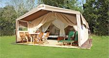 Tente safari lodge Laurier Tente safari bégon à RCN Val de Cantobre
