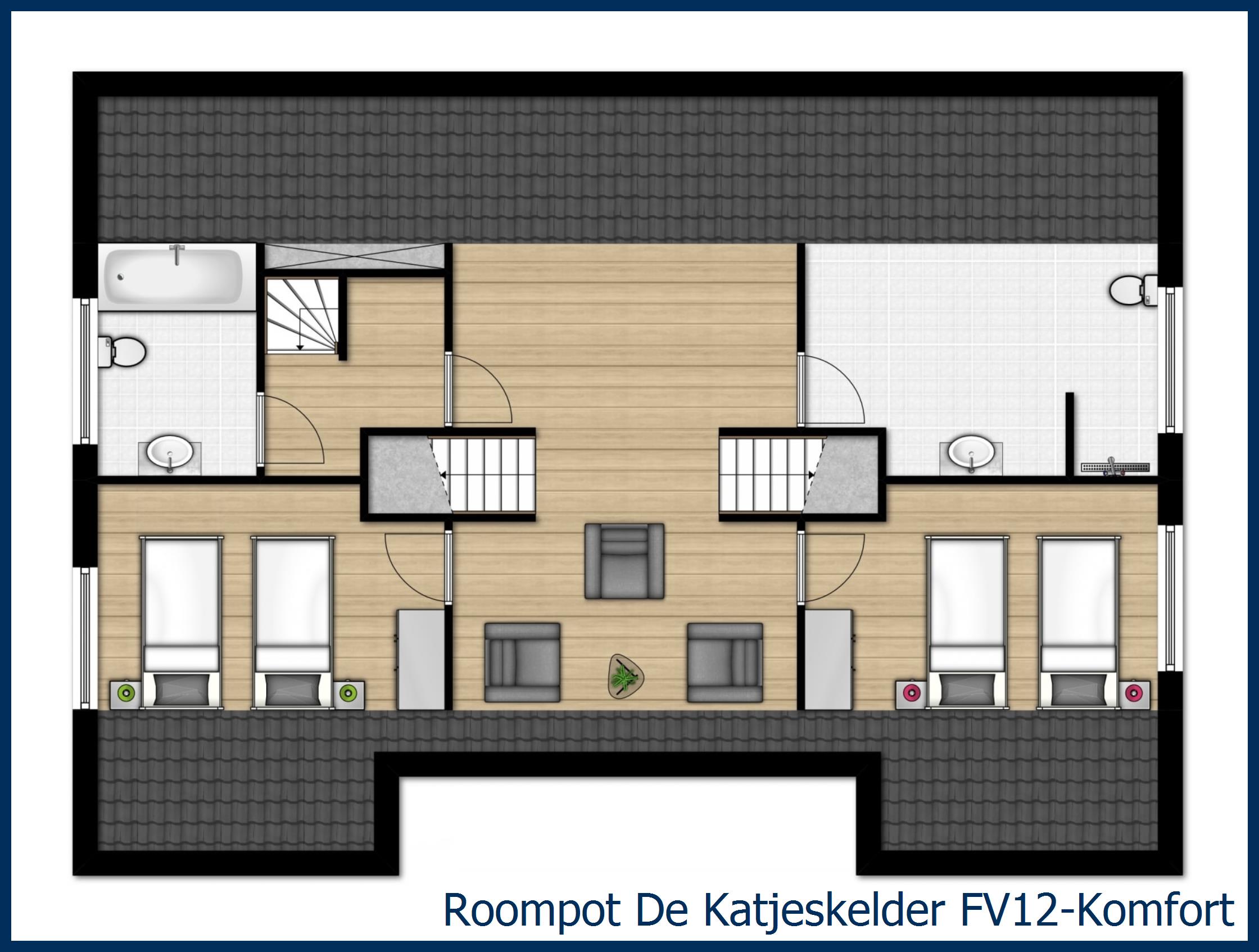 Bungalow FV12-Komfort in De Katjeskelder