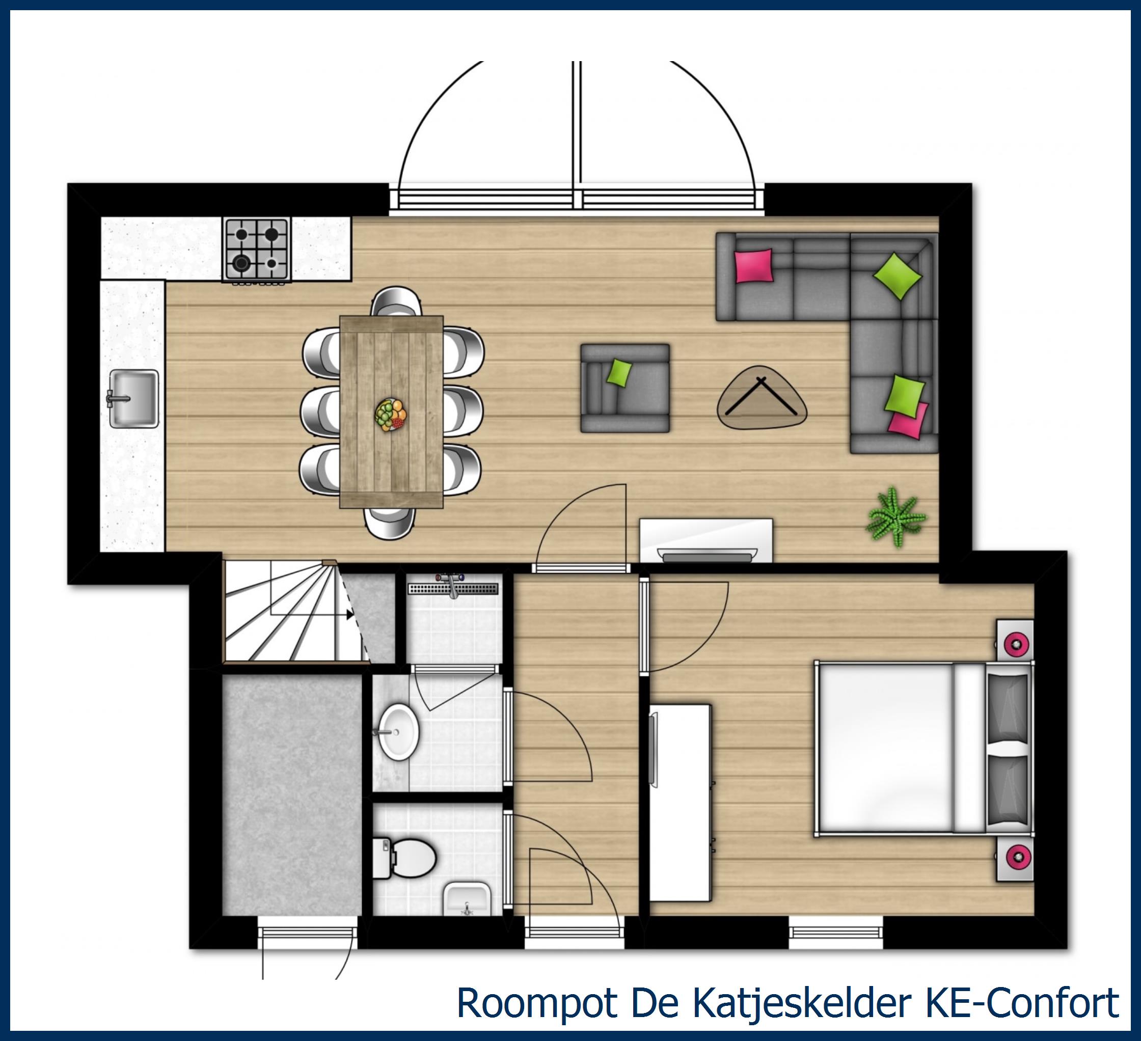 Bungalow KE-Confort à De Katjeskelder