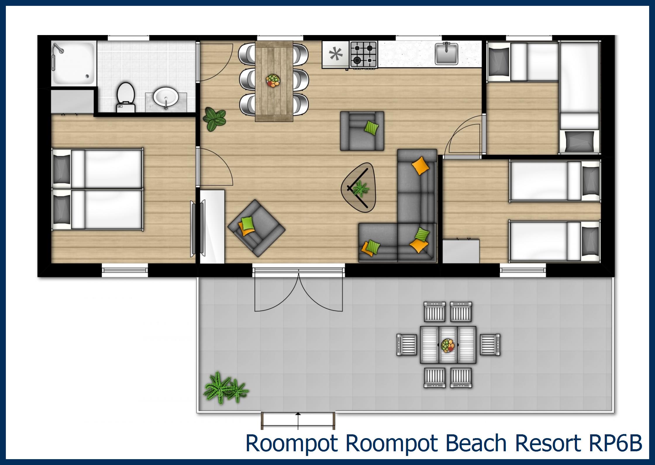 Chalet RP6B à Beach Resort