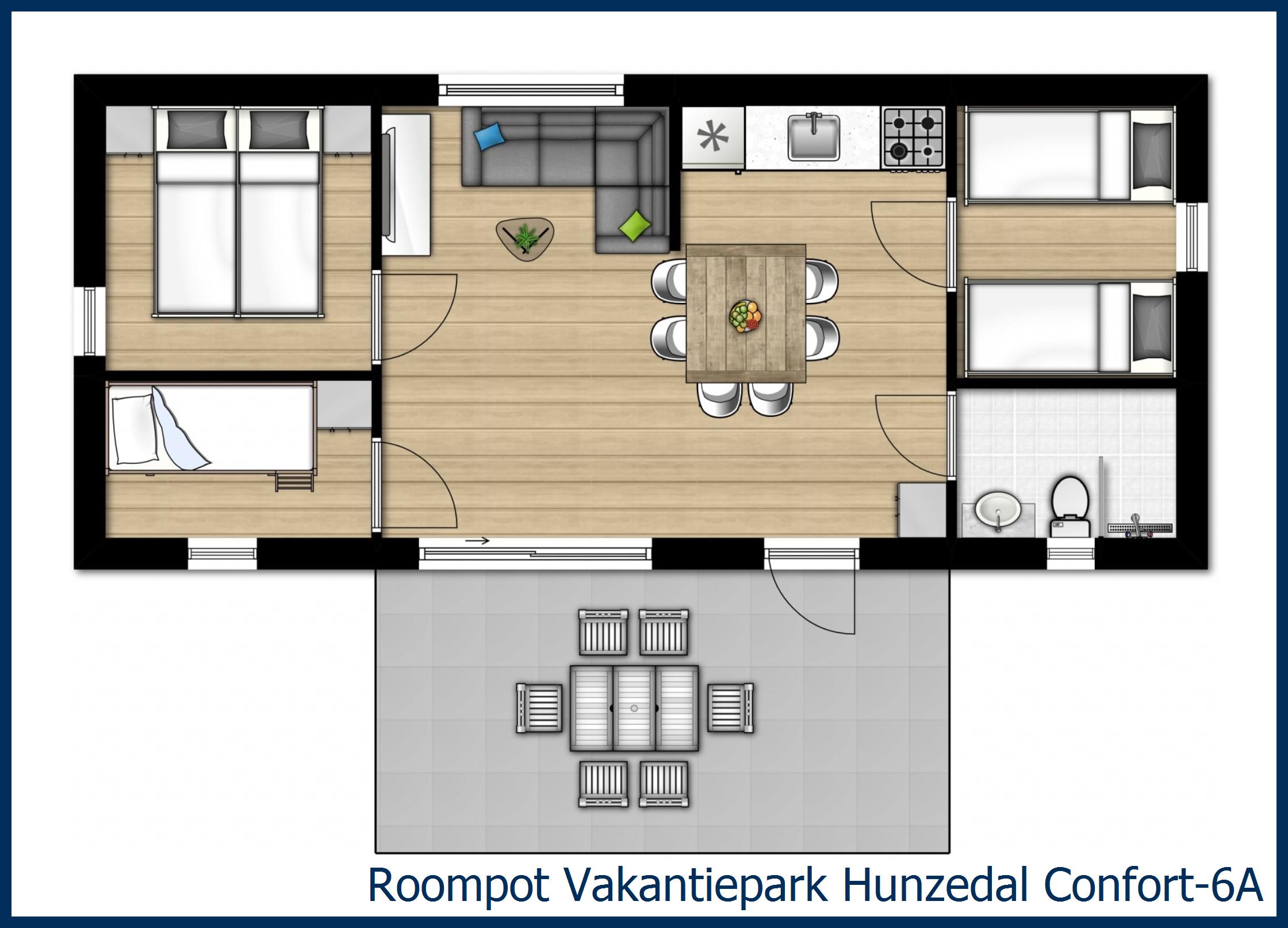 Chalet Confort-6A à Hunzedal
